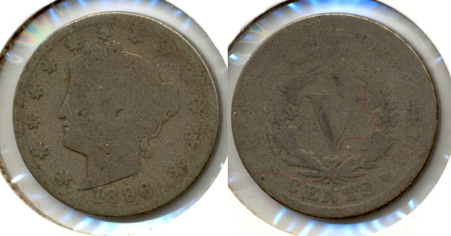 1896 Liberty Head Nickel AG-3 aa