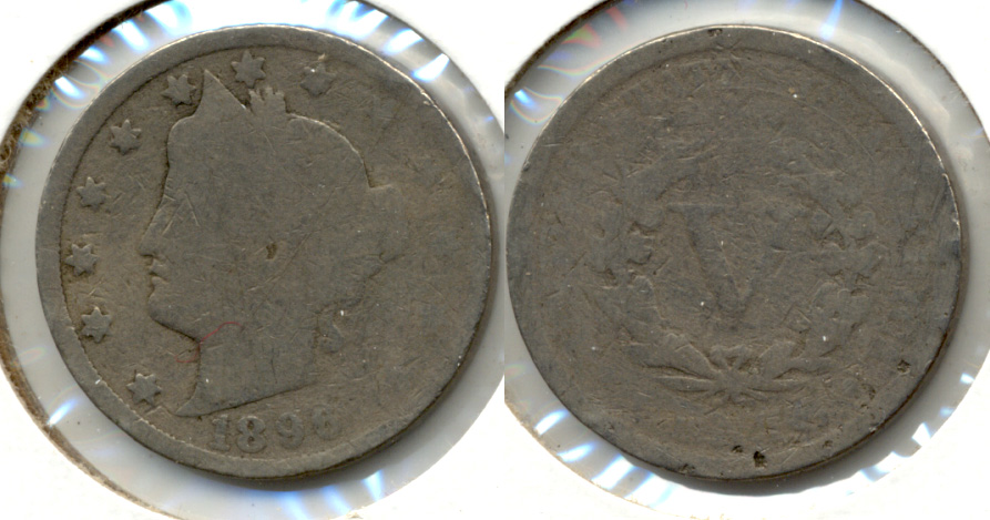 1896 Liberty Head Nickel AG-3 ac