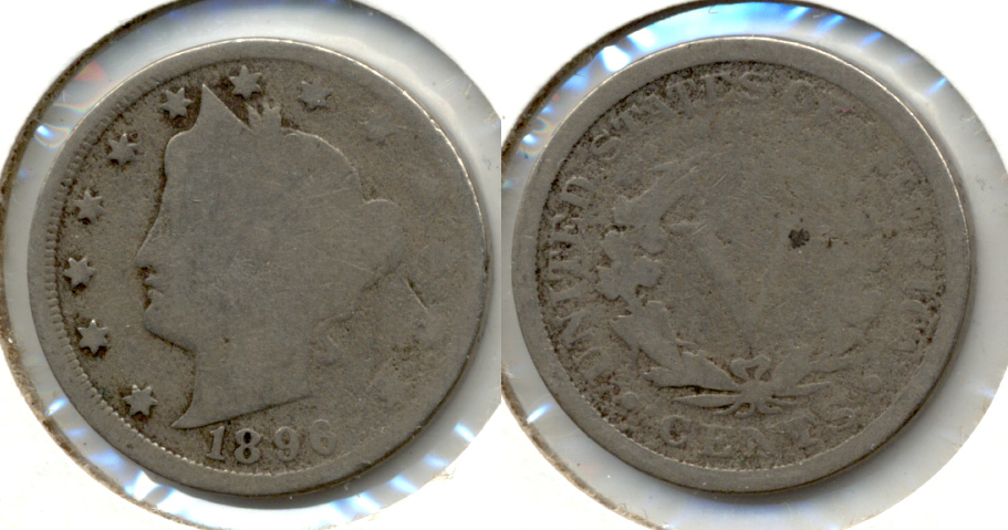 1896 Liberty Head Nickel AG-3 am