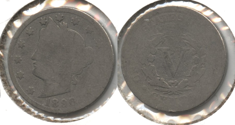 1896 Liberty Head Nickel AG-3 #ao