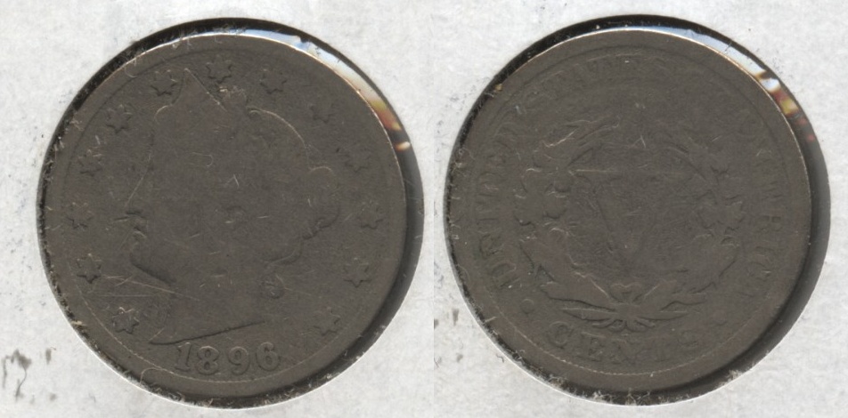896 Liberty Head Nickel AG-3 #ap