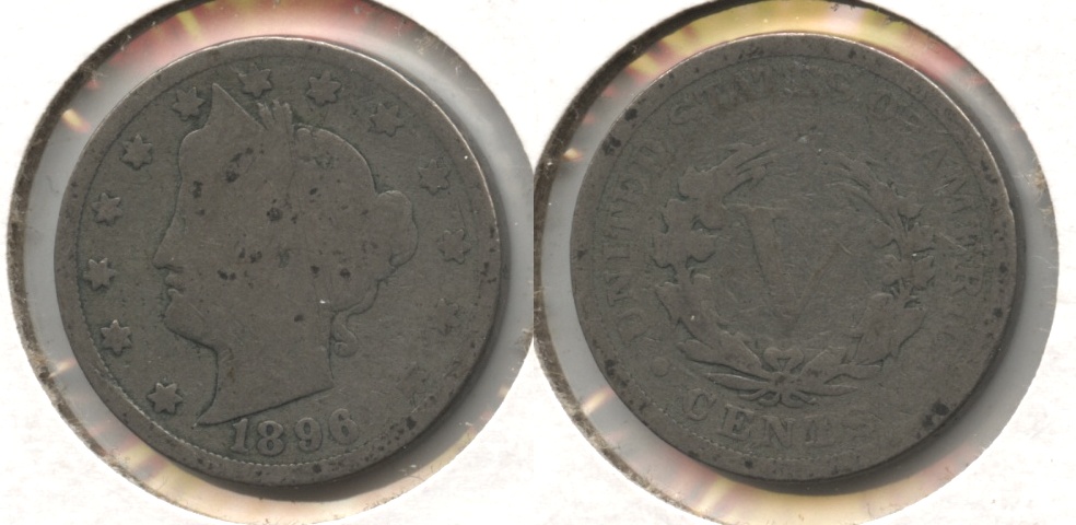 1896 Liberty Head Nickel AG-3 #au