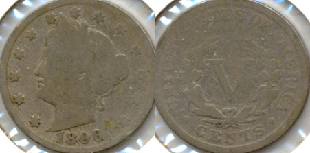 1896 Liberty Head Nickel AG-3 c