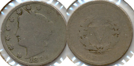 1896 Liberty Head Nickel AG-3 h