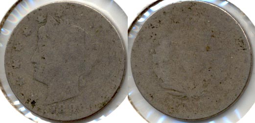 1896 Liberty Head Nickel AG-3 m