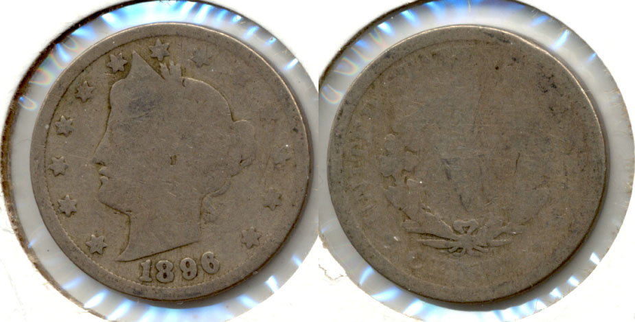 1896 Liberty Head Nickel AG-3 x