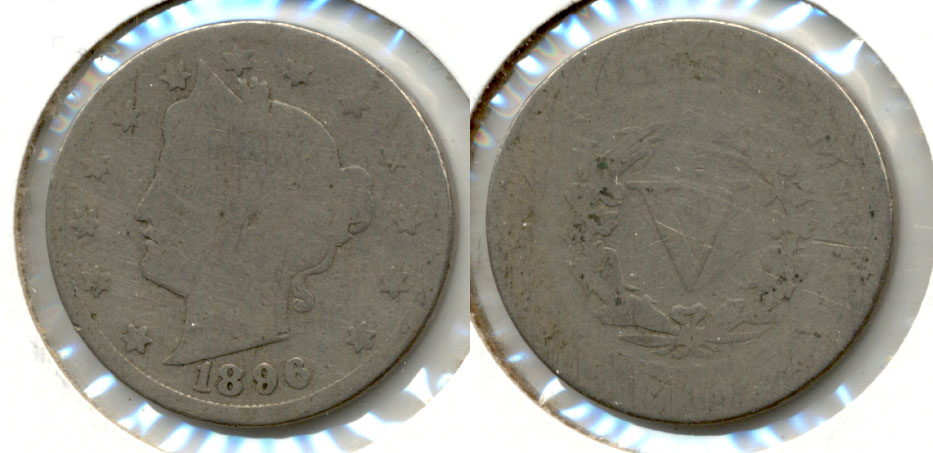1896 Liberty Head Nickel AG-3 y