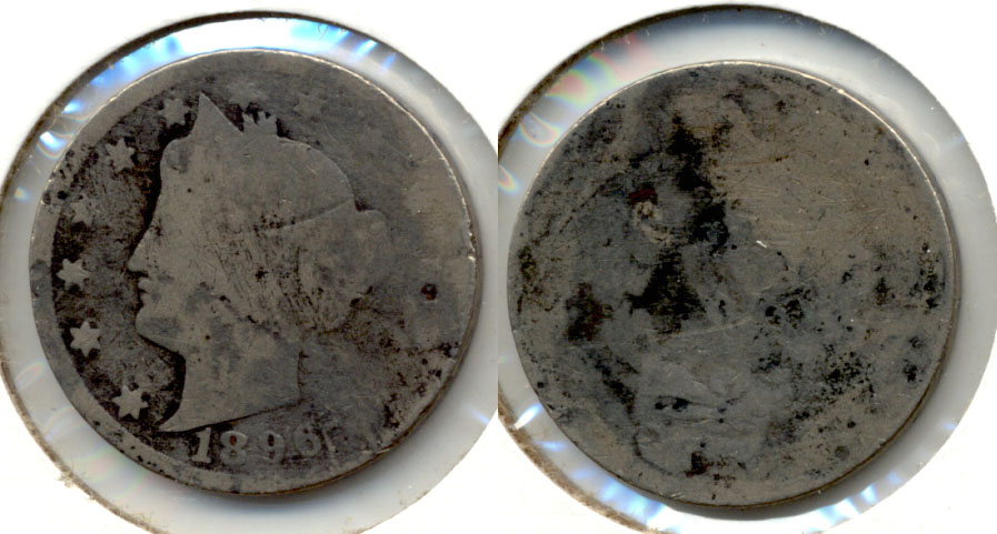 1896 Liberty Head Nickel Fair-2 g