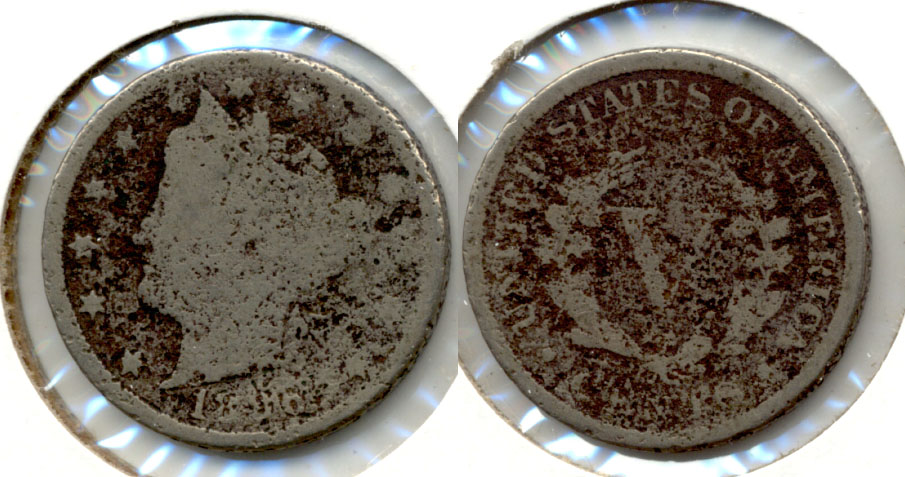1896 Liberty Head Nickel Good-4 aa Pitted
