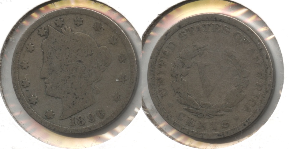 1896 Liberty Head Nickel Good-4 #aj