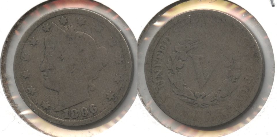 1896 Liberty Head Nickel Good-4 #ak