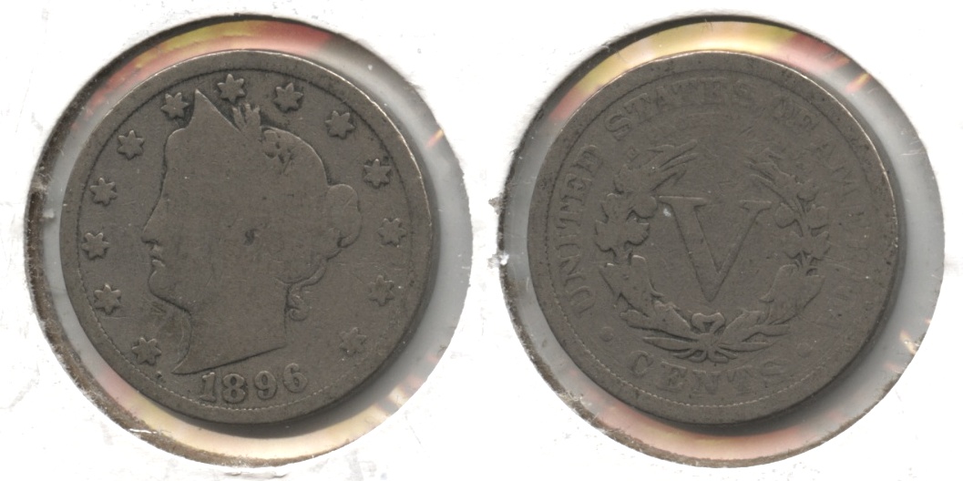 1896 Liberty Head Nickel Good-4 #a