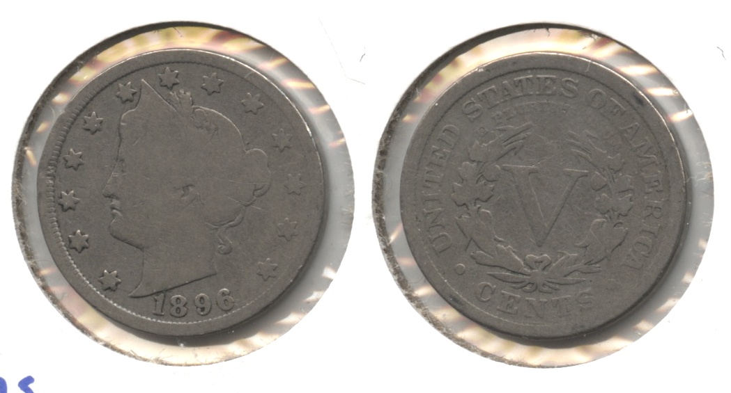 1896 Liberty Head Nickel Good-4 #ap