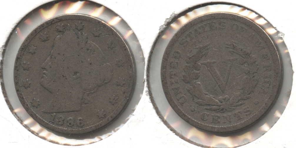 1896 Liberty Head Nickel Good-4 #aq