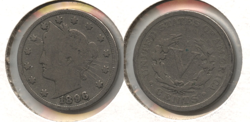 1896 Liberty Head Nickel Good-4 #ar