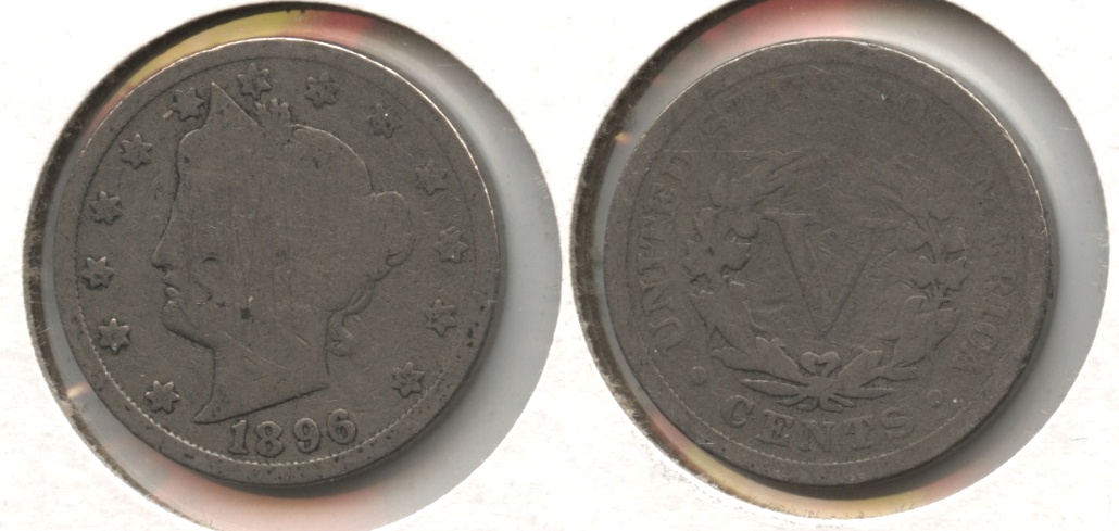 1896 Liberty Head Nickel Good-4 #av