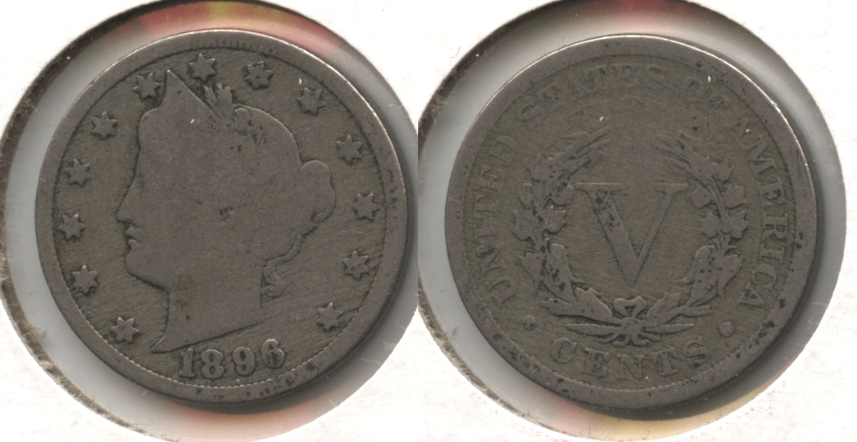 1896 Liberty Head Nickel Good-4 #ax