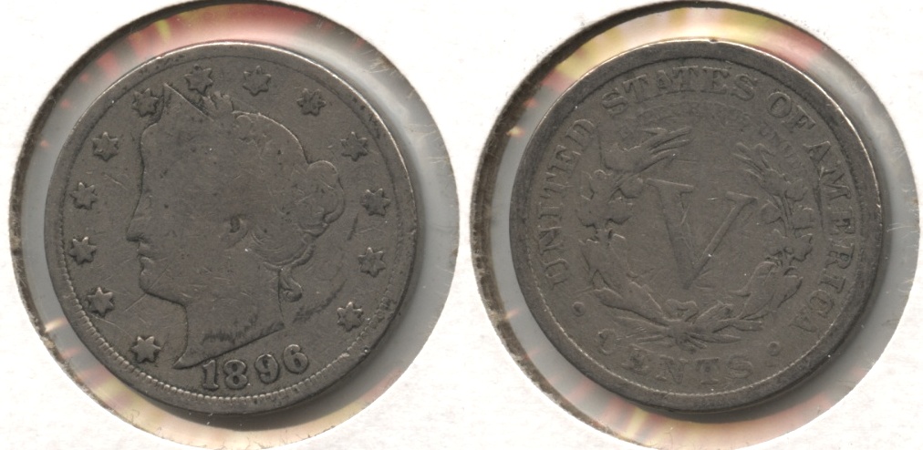 1896 Liberty Head Nickel Good-4 #bc