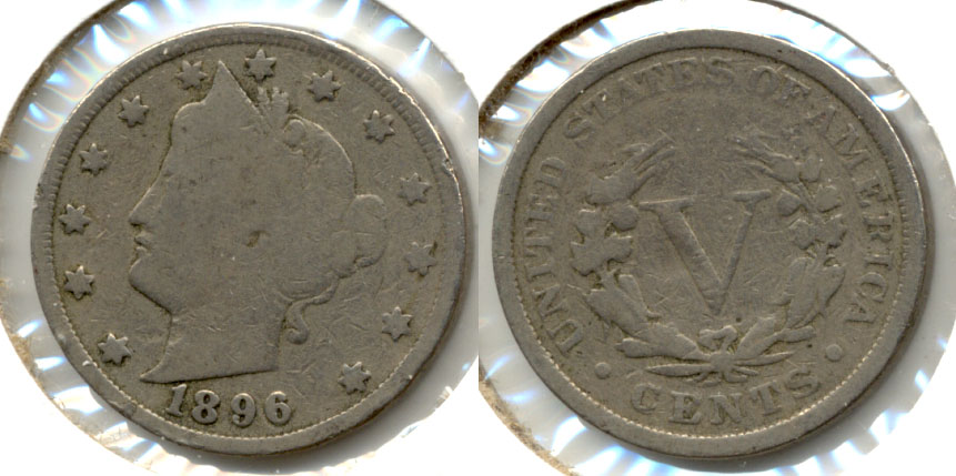 1896 Liberty Head Nickel Good-4 n