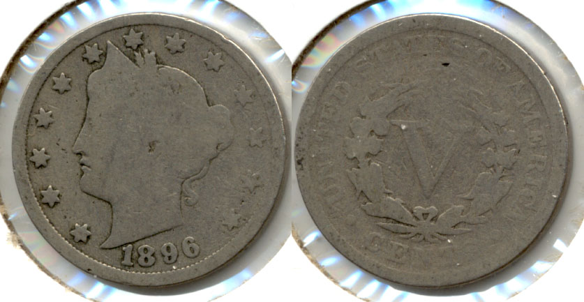 1896 Liberty Head Nickel Good-4 s