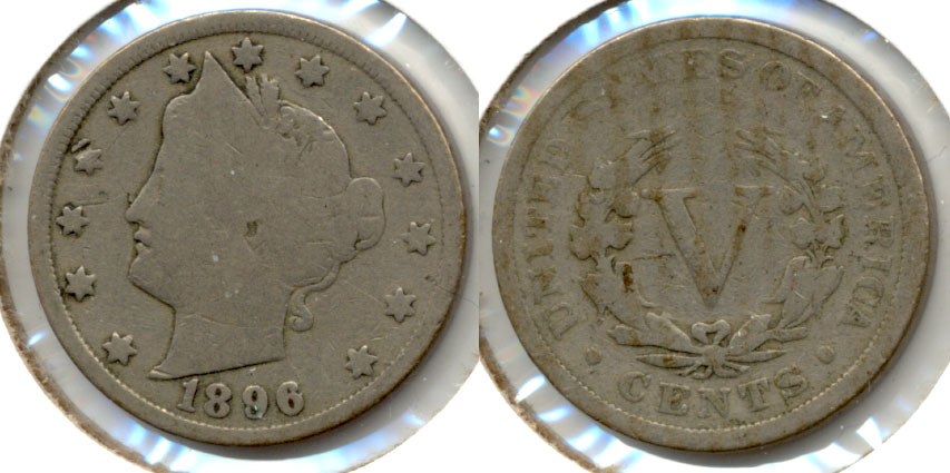 1896 Liberty Head Nickel Good-4 u