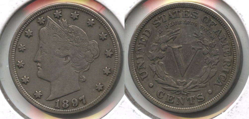 1897 Liberty Head Nickel Fine-15