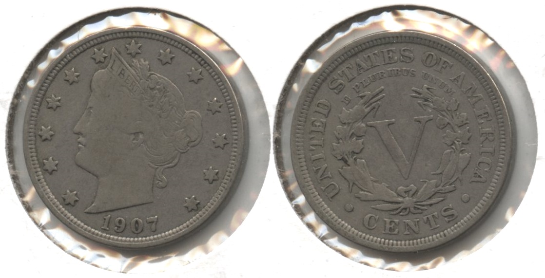 1907 Liberty Head Nickel Fine-12