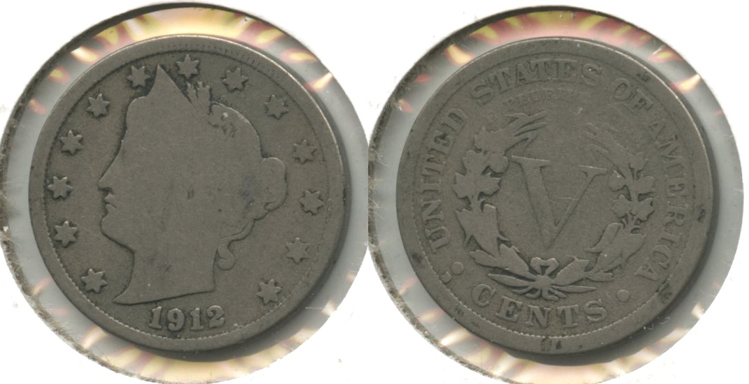 1912-D Liberty Head Nickel Good-4 #a