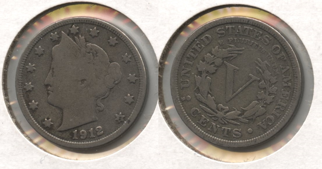 1912-D Liberty Head Nickel VG-8 #b