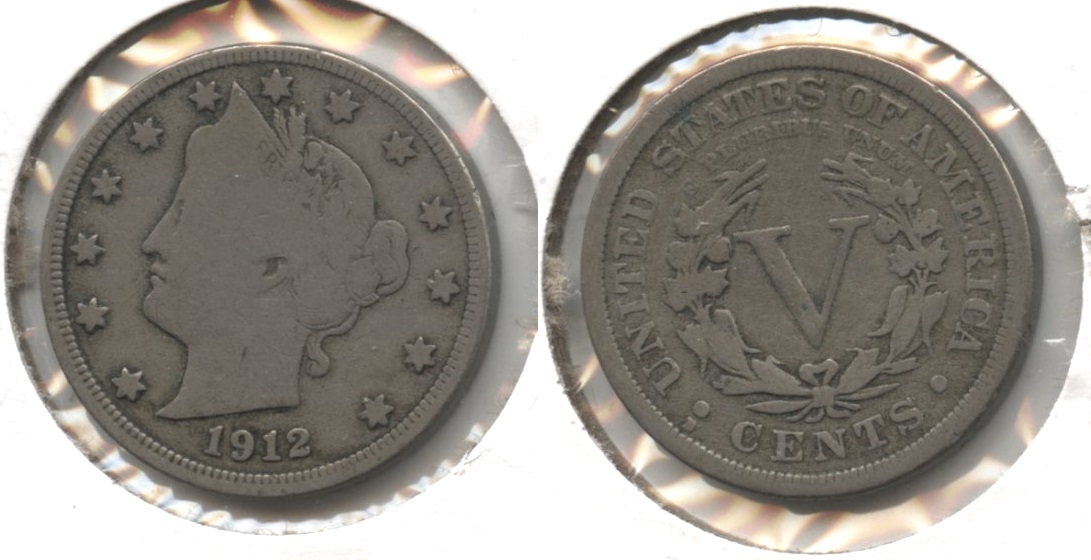 1912-D Liberty Head Nickel VG-8 #c
