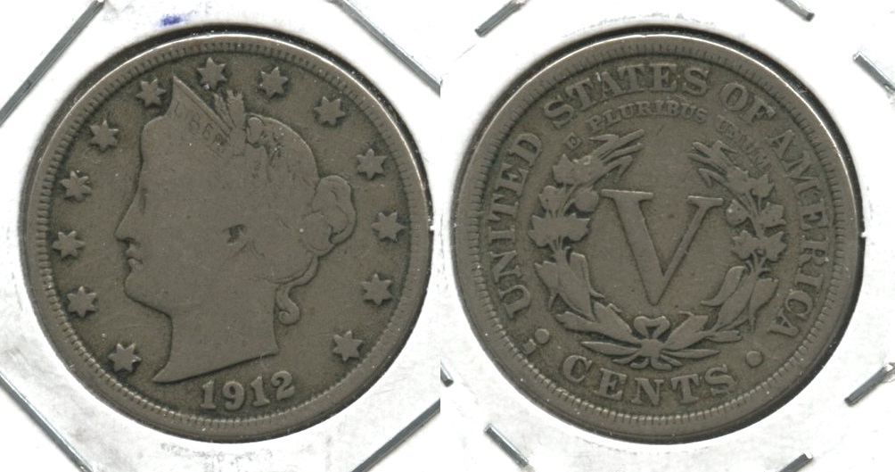 1912-D Liberty Head Nickel VG-8 #g