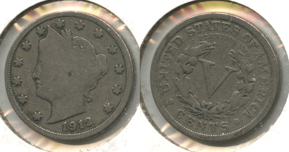 1912-D Liberty Head Nickel VG-8 #h