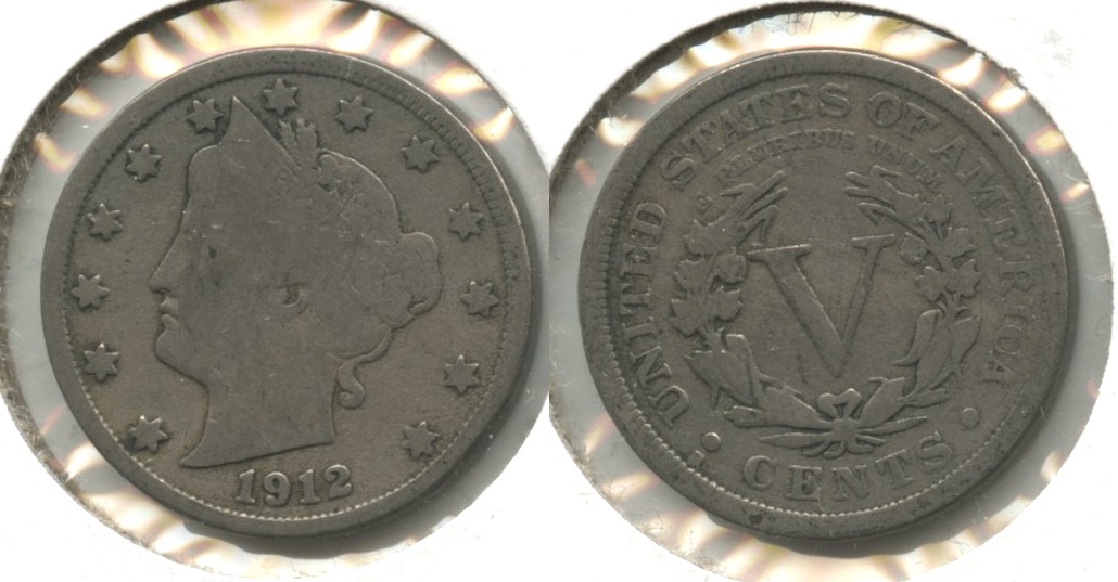 1912-D Liberty Head Nickel VG-8 #i