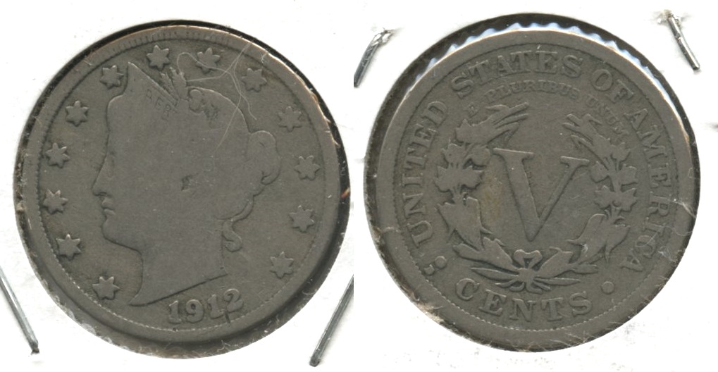 1912-D Liberty Head Nickel VG-8 #j
