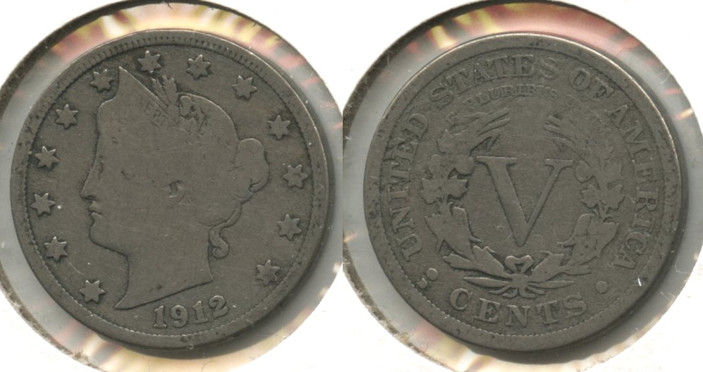 1912-D Liberty Head Nickel VG-8 #m