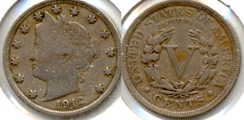 1912 Liberty Head Nickel Fine-12