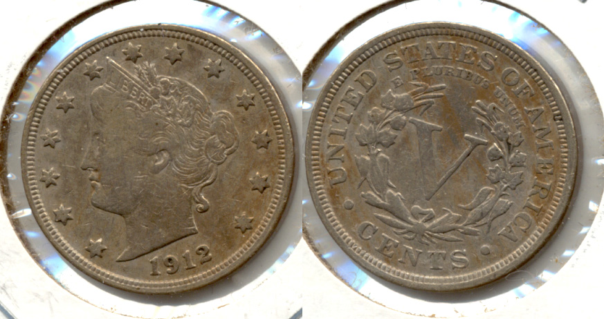 1912 Liberty Head Nickel Fine-12 h