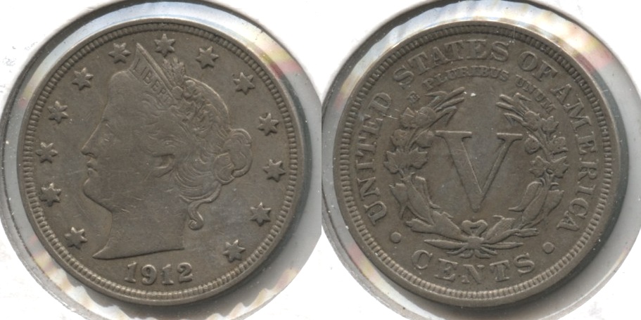 1912 Liberty Head Nickel VF-20 #e