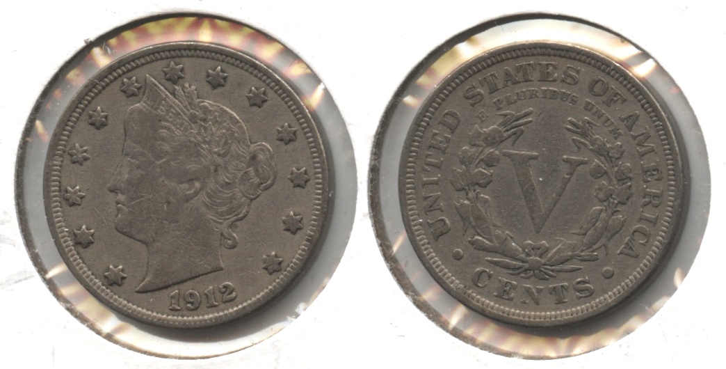 1912 Liberty Head Nickel VF-20 #f