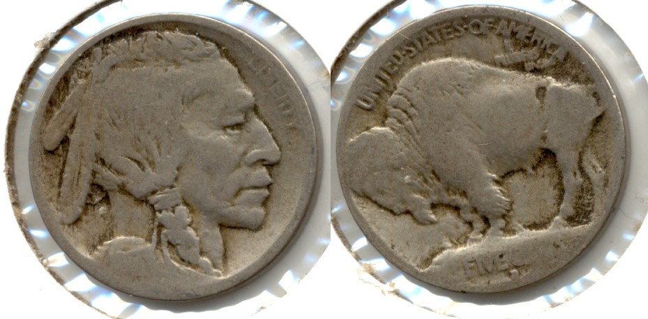 1913-D Type 1 Buffalo Nickel AG-3 a