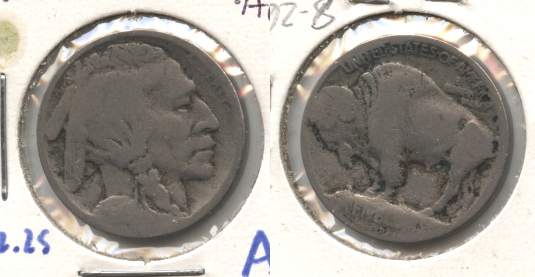 1913-D Type 1 Buffalo Nickel AG-3 #b