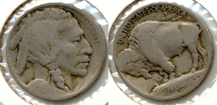 1913-D Type 1 Buffalo Nickel Good-4 Scratch