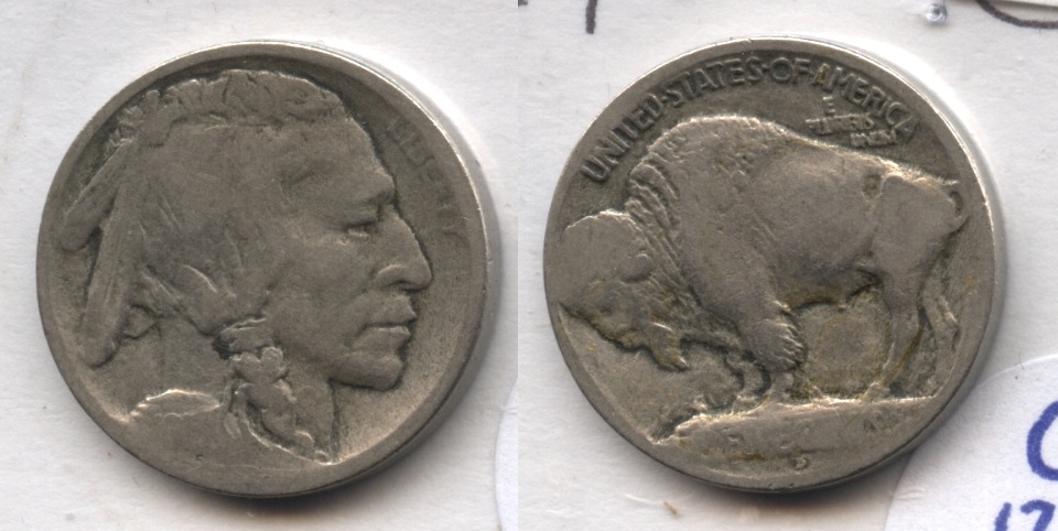 1913-D Type 1 Buffalo Nickel Good-4 #d