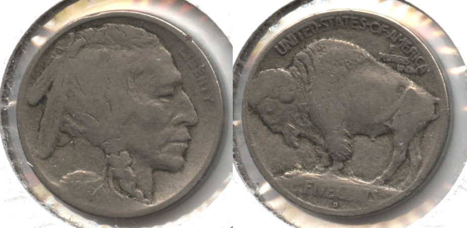 1913-D Type 1 Buffalo Nickel VG-8 #b