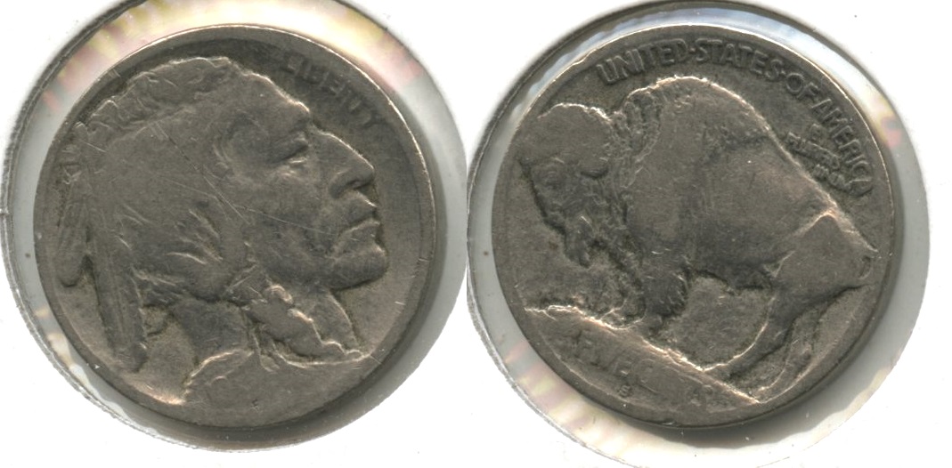 1913-S Type 1 Buffalo Nickel AG-3 #f