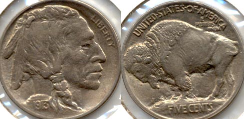 1913 Type 1 Buffalo Nickel AU-55 a