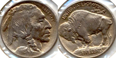 1913 Type 1 Buffalo Nickel AU-55 b