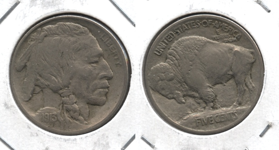 1913 Type 1 Buffalo Nickel EF-40 #i
