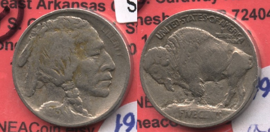 1913 Type 1 Buffalo Nickel Fine-12 #ag