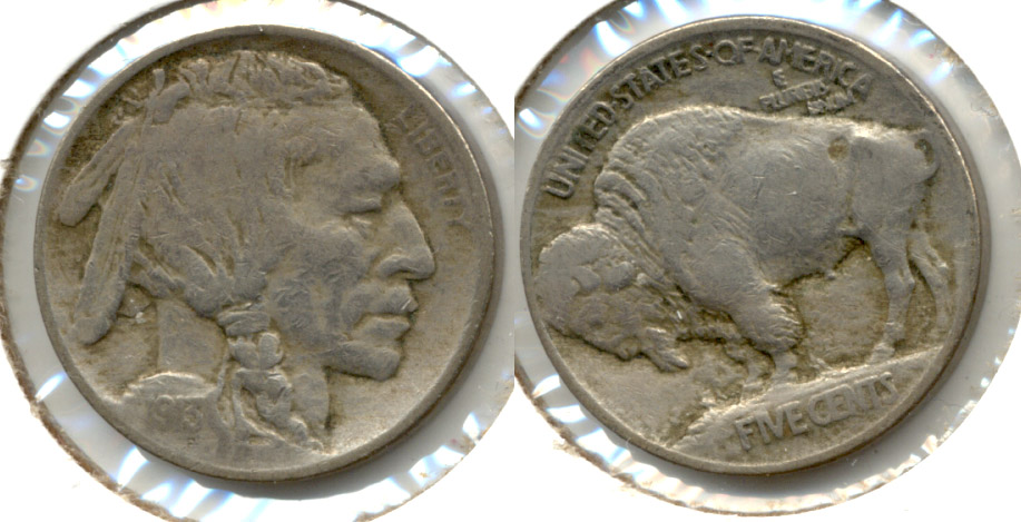 1913 Type 1 Buffalo Nickel Fine-12 c